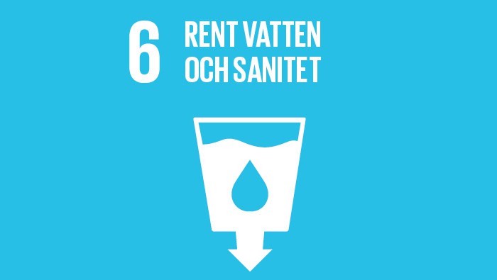 Agenda 2030, mål nummer sex: Rent vatten och sanitet