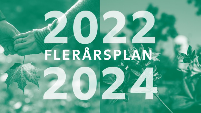 Flerårsplan för 2022 till 2024 omslagsbild