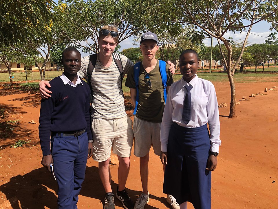 Elever i Tanzania